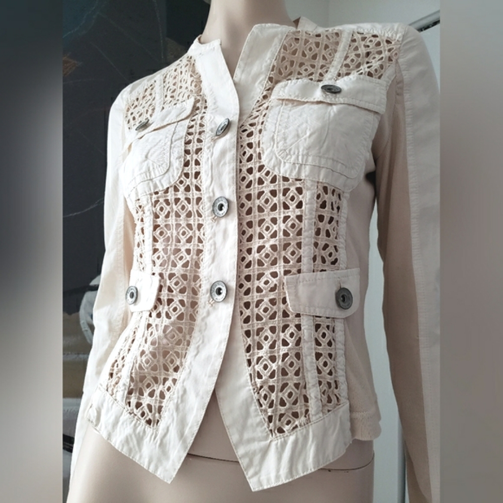 Taifun | Blazer with embroidered details - Picture 3 of 12